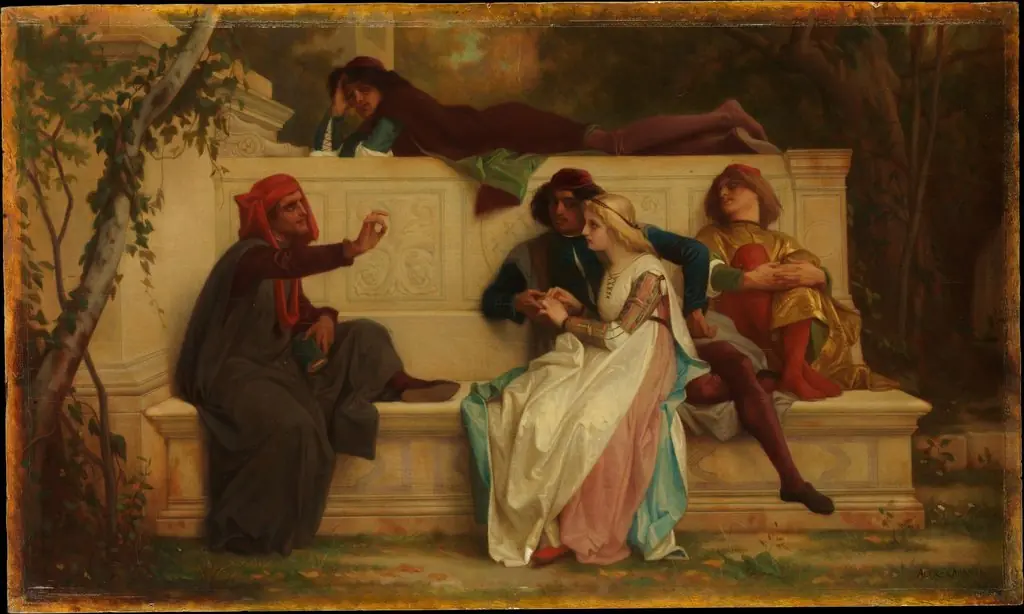 Florentine Poet, by Alexandre Cabanel