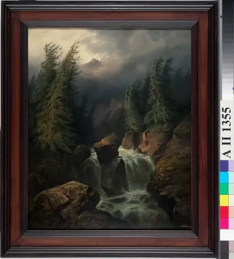Alppikoski, by Alexandre Calame