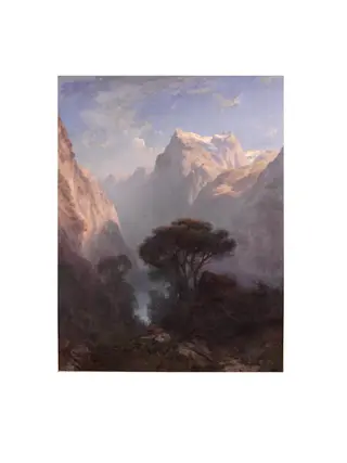 Lake of the four Cantons, by Alexandre Calame, 1852