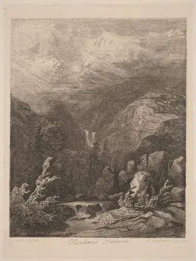 Oberland Bernois, by Alexandre Calame