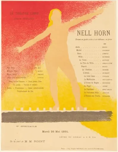 Nell Horn, by Alexandre Charpentier
