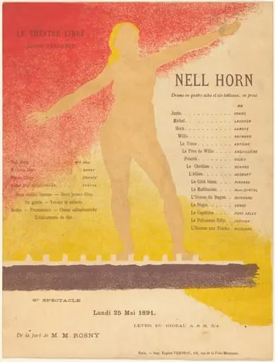 Nell Horn, by Alexandre Charpentier
