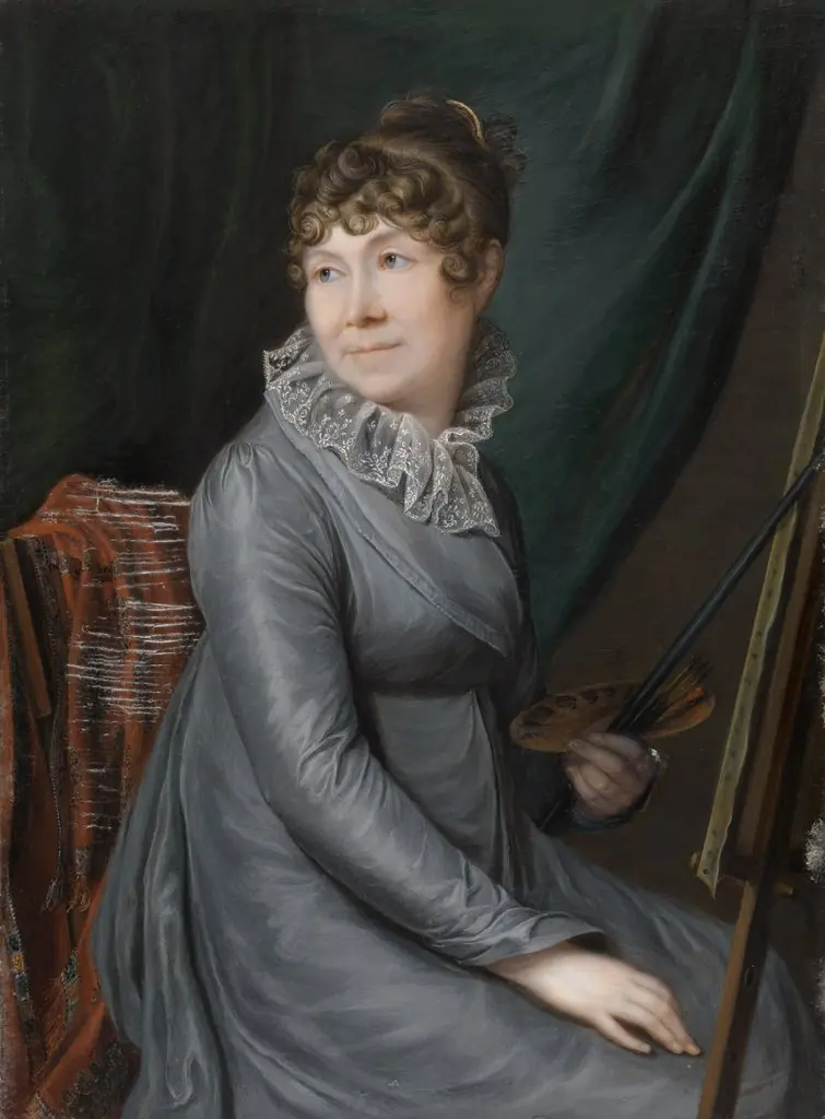 Marie Simons, Mother of the Artist, by Alexandre De Latour