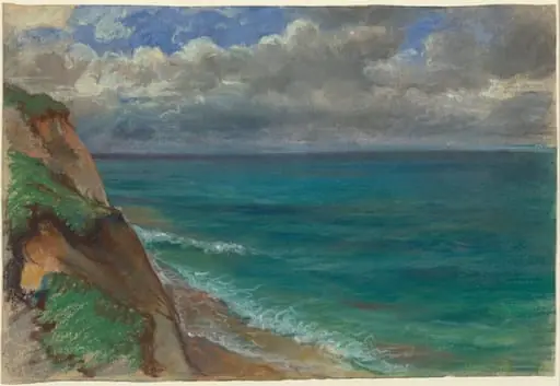 View of the Sea, Normandy, by Alexandre Desgoffe