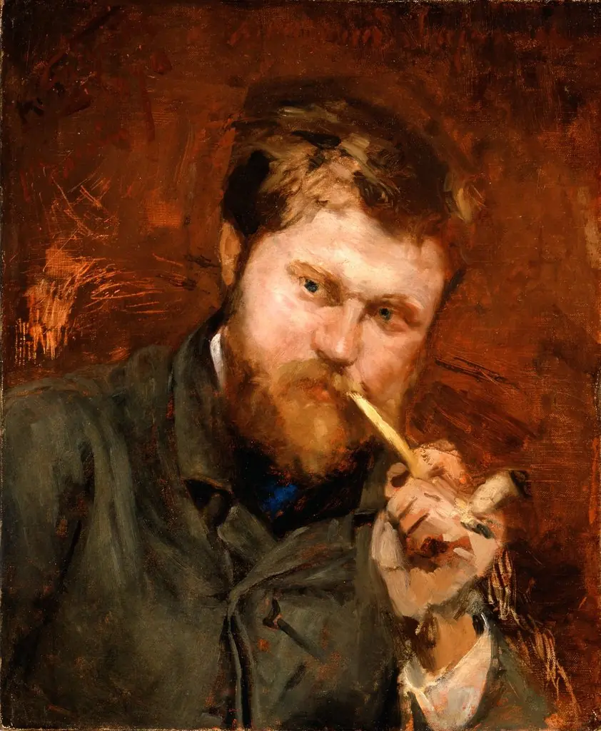 Man Smoking a Pipe, by Alexandre Falguière