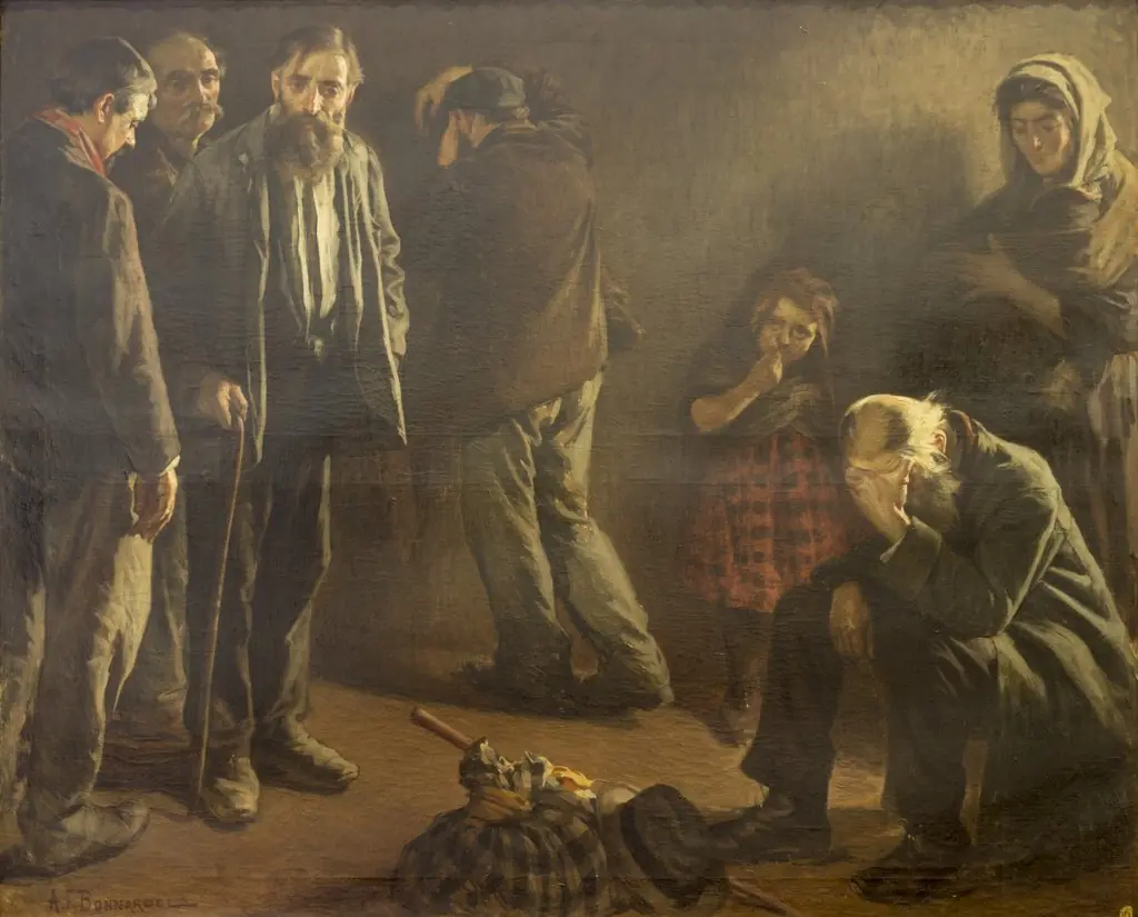 Les Exilés., by Alexandre-François Bonnardel