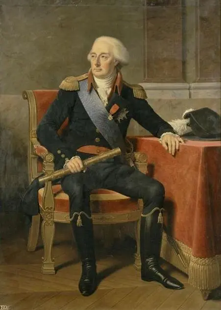 Portrait of Louis Joseph de Bourbon, Prince of Condé (1736-1818), by Alexandre-François Caminade