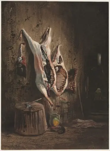 Carcasses, by Alexandre Gabriel Decamps