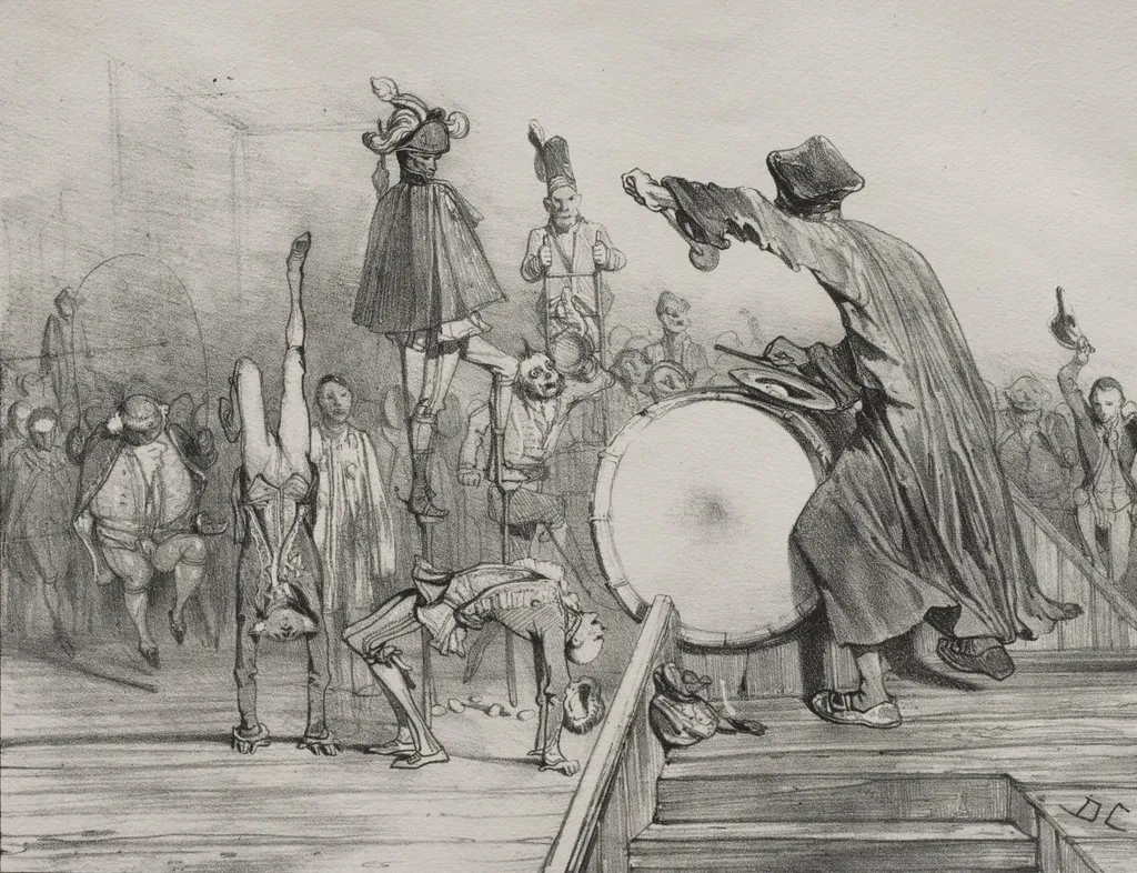 Great Tumbler!, by Alexandre Gabriel Decamps, 1830