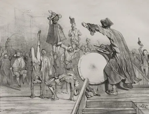 Great Tumbler!, by Alexandre Gabriel Decamps