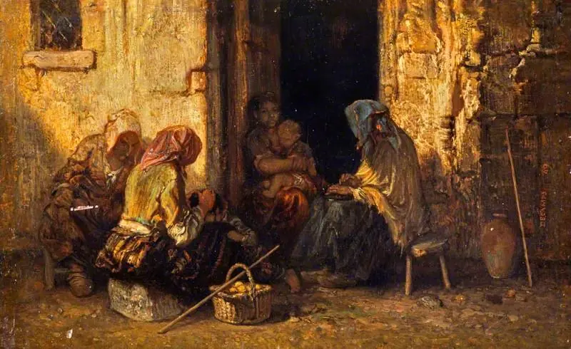 The Beggars, by Alexandre Gabriel Decamps