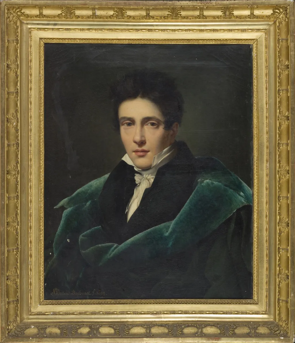 Portrait of Monsieur Gest, by Alexandre Jean Dubois-Drahonet, unspecified, 1819