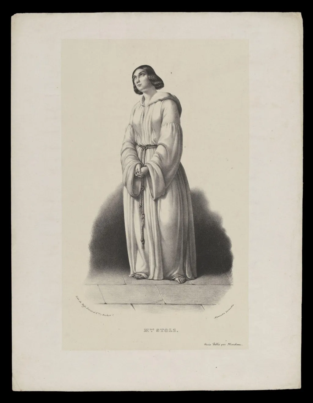H Beard Print Collection, by Alexandre Lacauchie, 1841