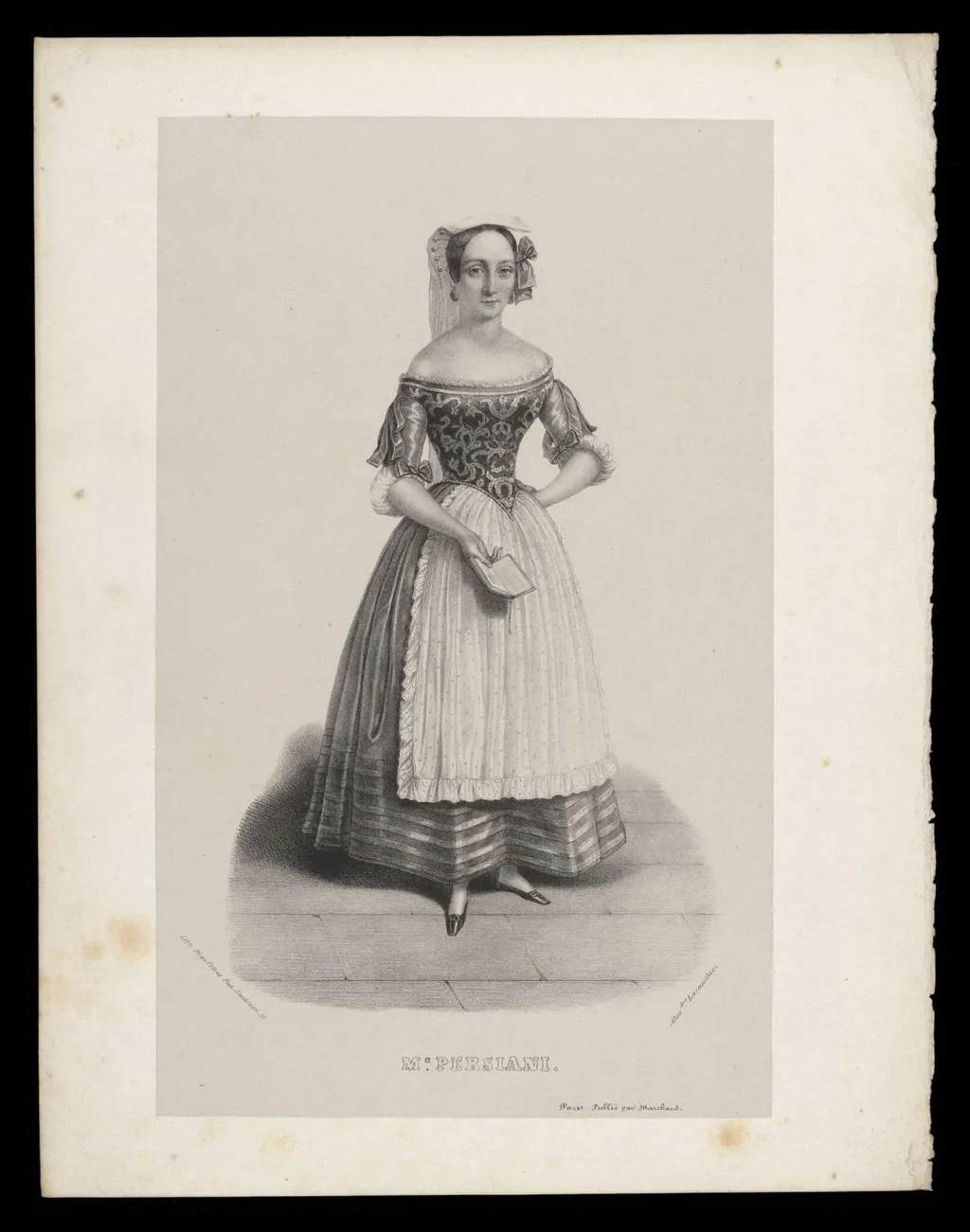 H Beard Print Collection, by Alexandre Laucauchie, 1840