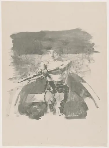 Etude (Le rameur), by Alexandre Lunois