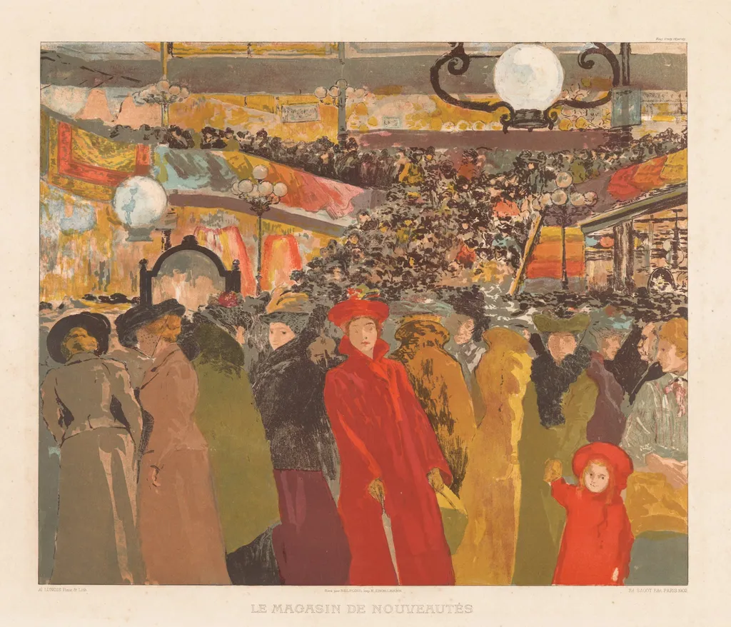 The Fancy Goods Store, by Alexandre Lunois, 1902