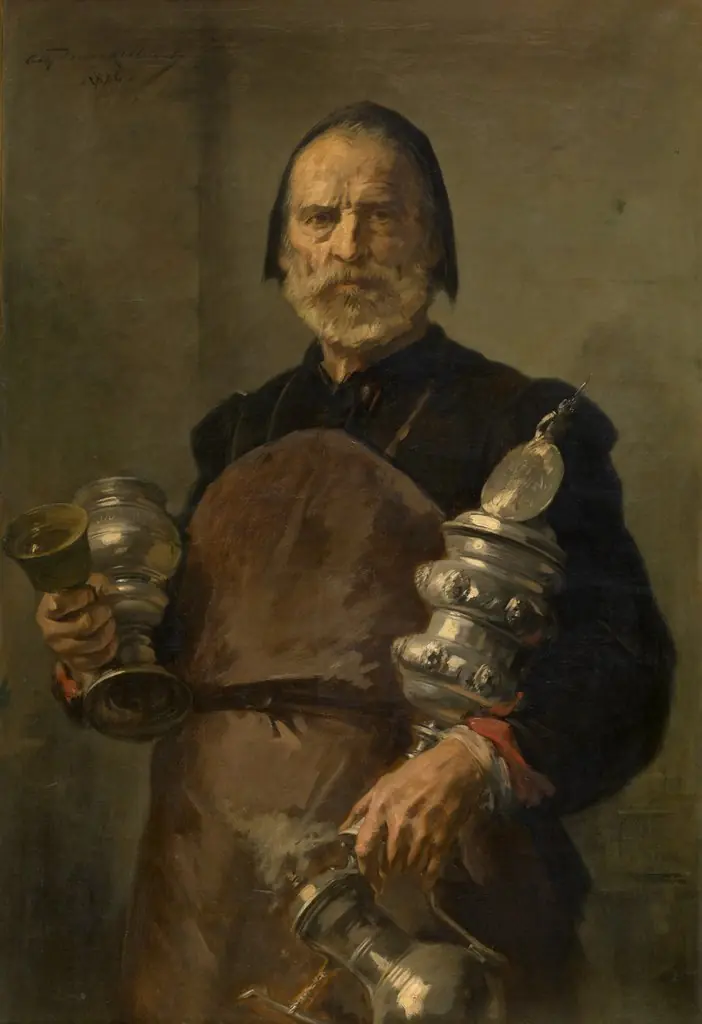 Seventeenth-century tinsmith, by Alexandre Markelbach
