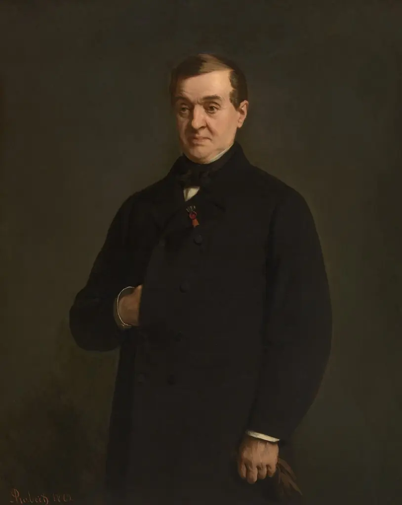 The Painter Jean Baptiste Madou, by Alexandre Robert