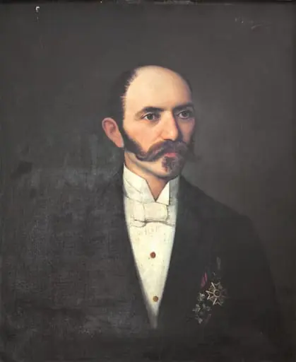 Portretul lui Gheorghe Orăscu, by Alexandru Bănulescu