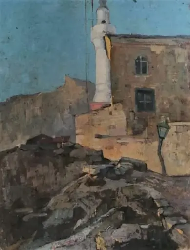 Așezare orientală, by Alexandru Carol Satmary