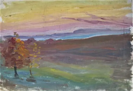 Doi pomi la marginea câmpiei, by Alexandru Carol Satmary