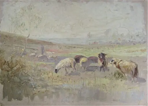 Oi păscând, by Alexandru Carol Satmary