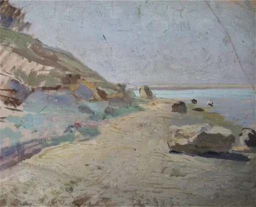 Plajă cu bolovani, by Alexandru Carol Satmary