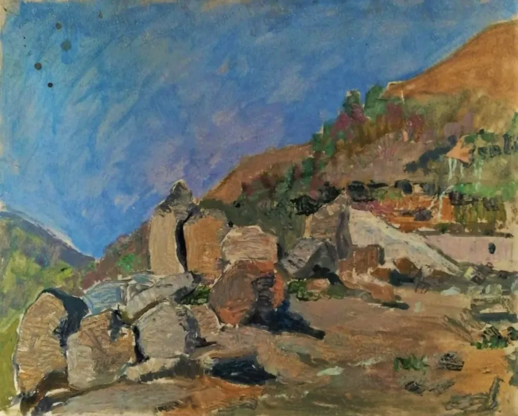Stânci, by Alexandru Carol Satmary, 1927