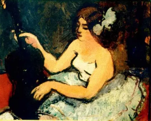 Fată cu chitară, by Alexandru Ciucurencu