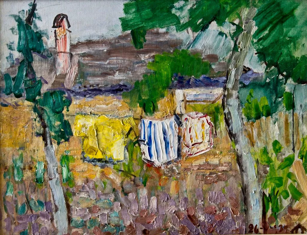 Peisaj, by Alexandru Ciucurencu, 1939