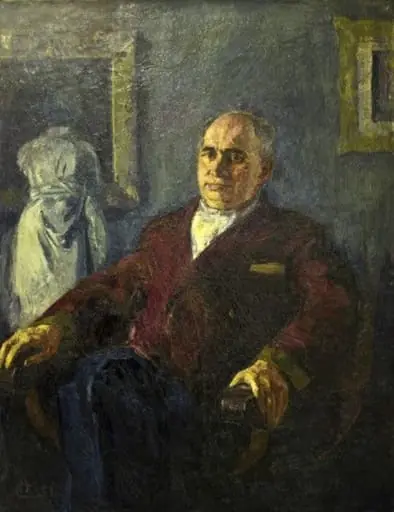 Portretul lui Krikor Zambaccian, by Alexandru Ciucurencu