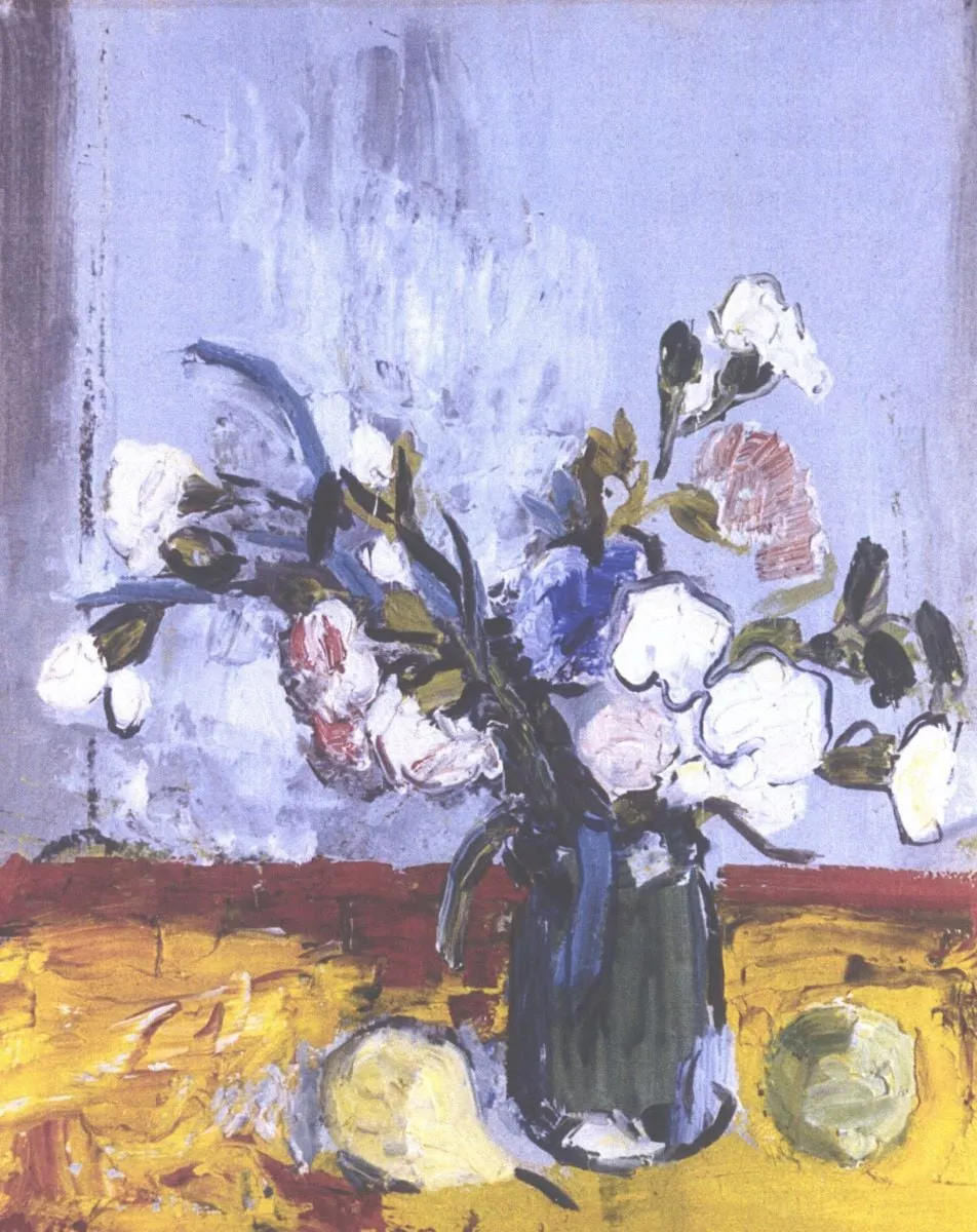 Vas verde și flori, by Alexandru Ciucurencu, 1943