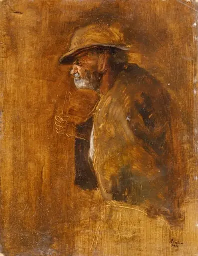 Bătrân, by Alexandru Henția