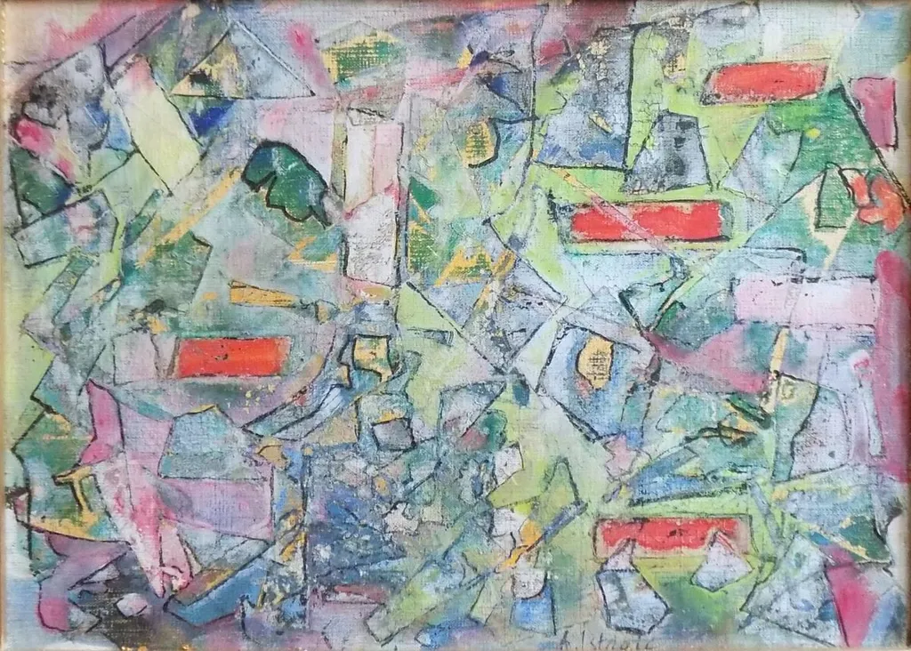 Compozitie, by Alexandru Istrati, 1949