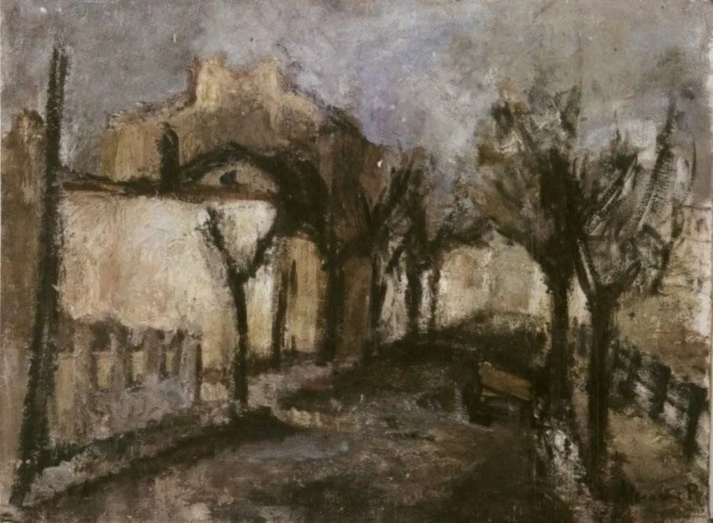Peisaj, by Alexandru Moser-Padina, unspecified