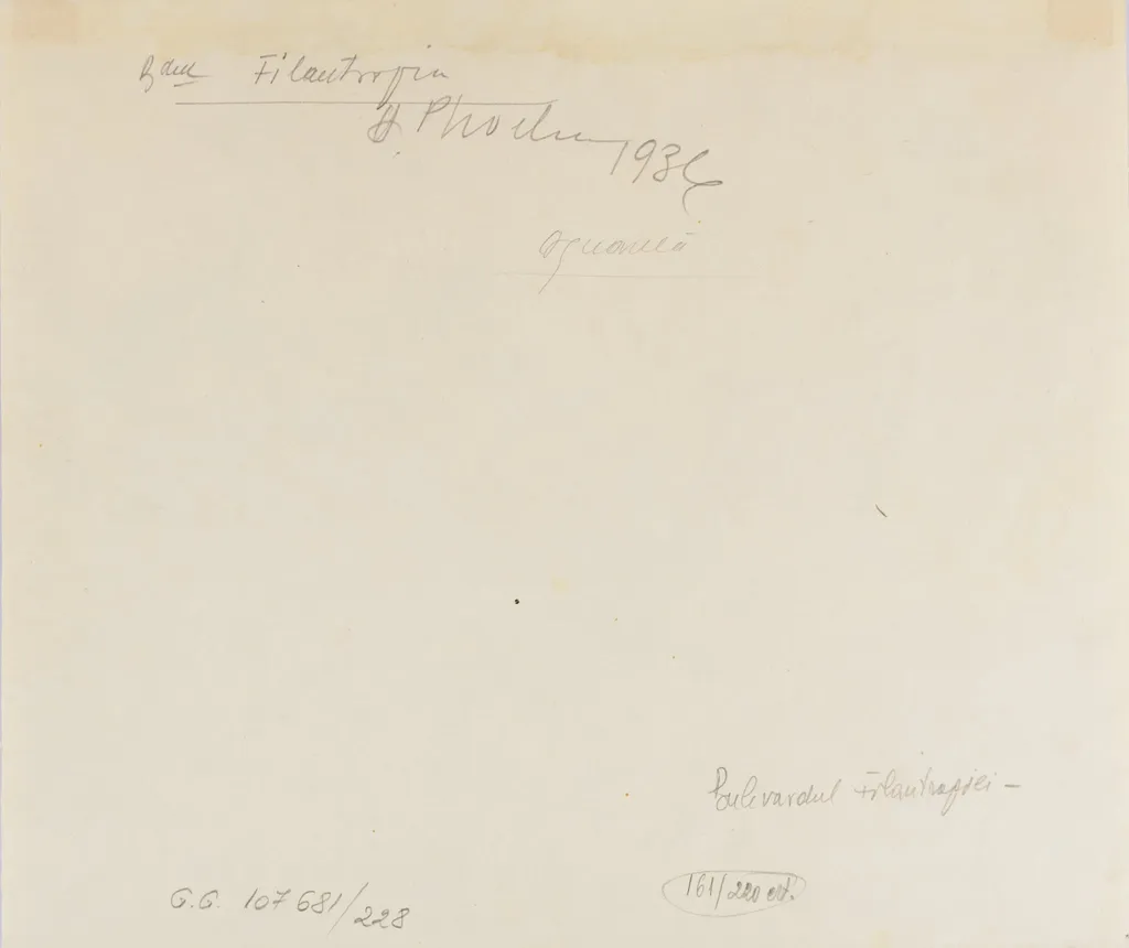 BULEVARDUL FILANTROPIA, by Alexandru Phoebus, unspecified, 1936