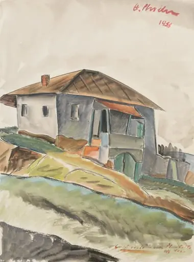 CASĂ VECHE DIN PLUMBUITA, by Alexandru Phoebus
