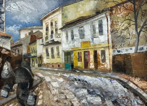 Peisaj bucureștean, by Alexandru Phoebus