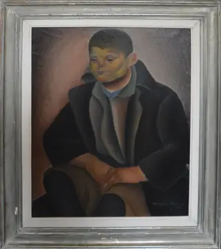 Portret (Alexandru, fiul artistului), by Alexandru Phoebus, 1931