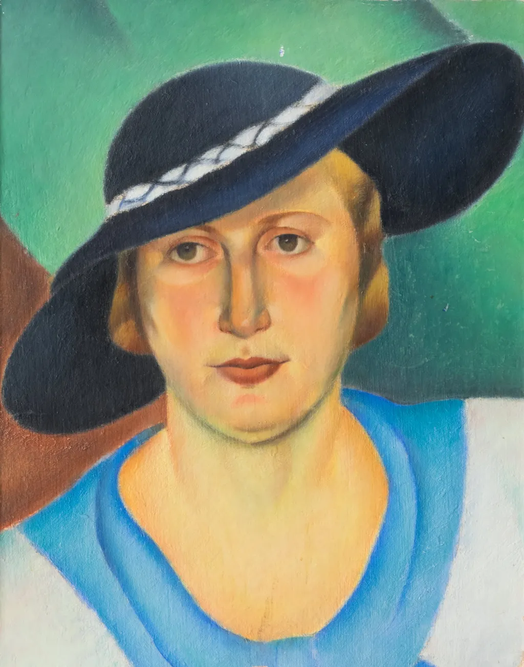 PORTRETUL SOȚIEI MELE, by Alexandru Phoebus, 1936