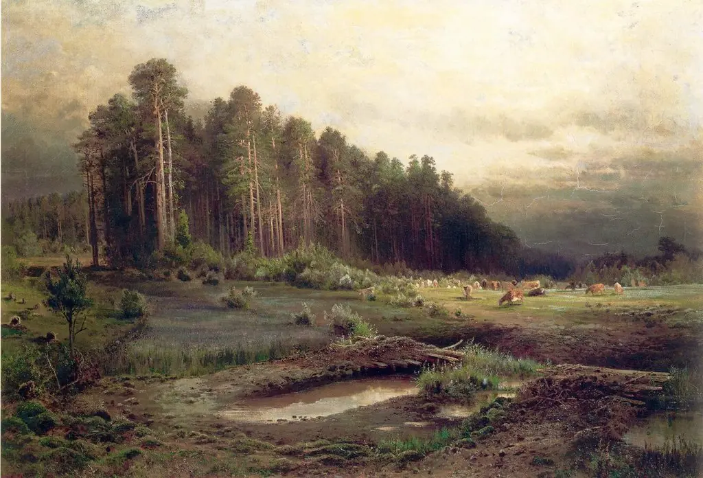 Elk Island in Sokolniki, by Alexei Savrasov