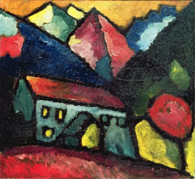 A House in the Mountains, by Alexej von Jawlensky
