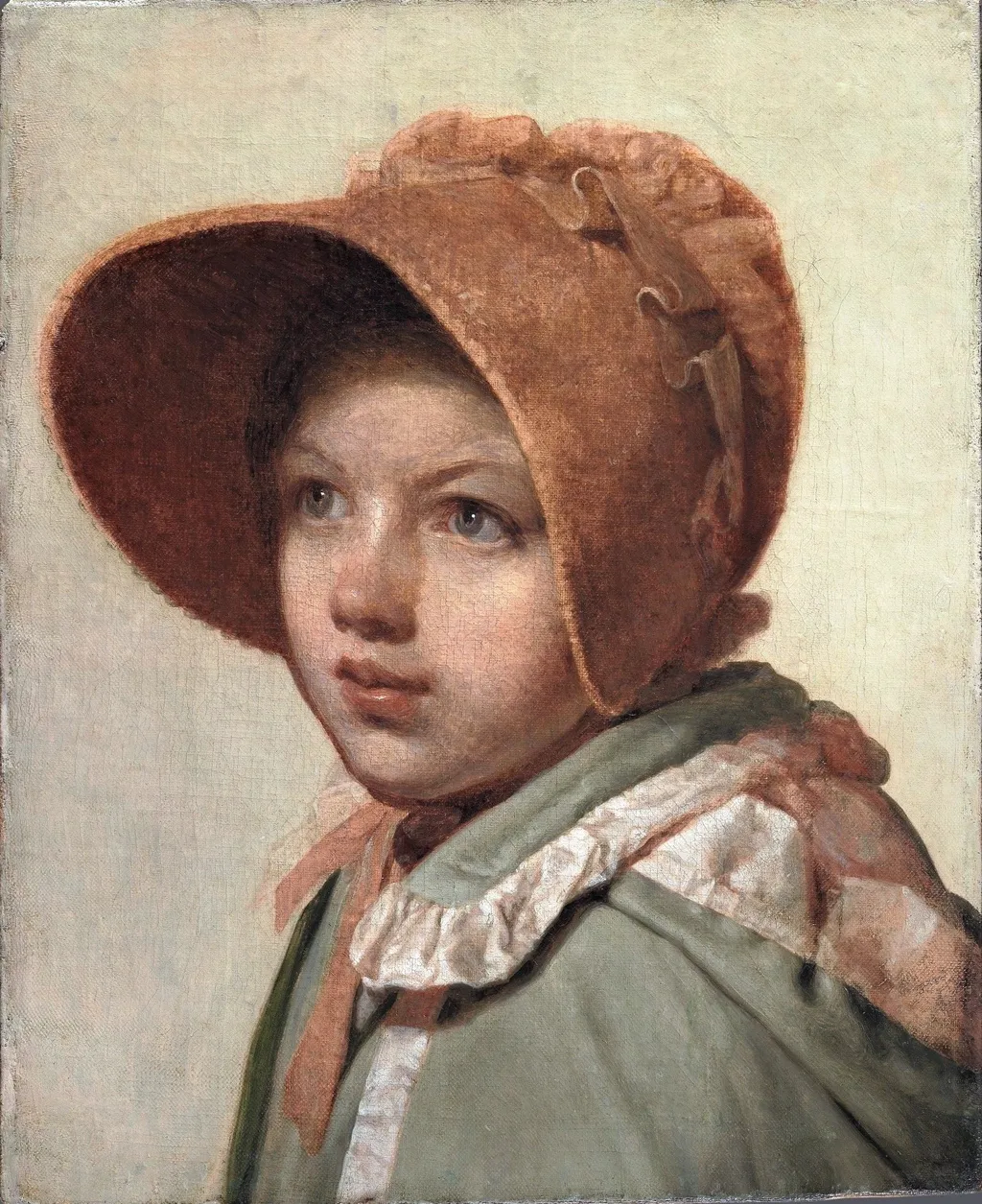 Портрет А. А. Венециановой, by Alexey Venetsianov, oil, 1823