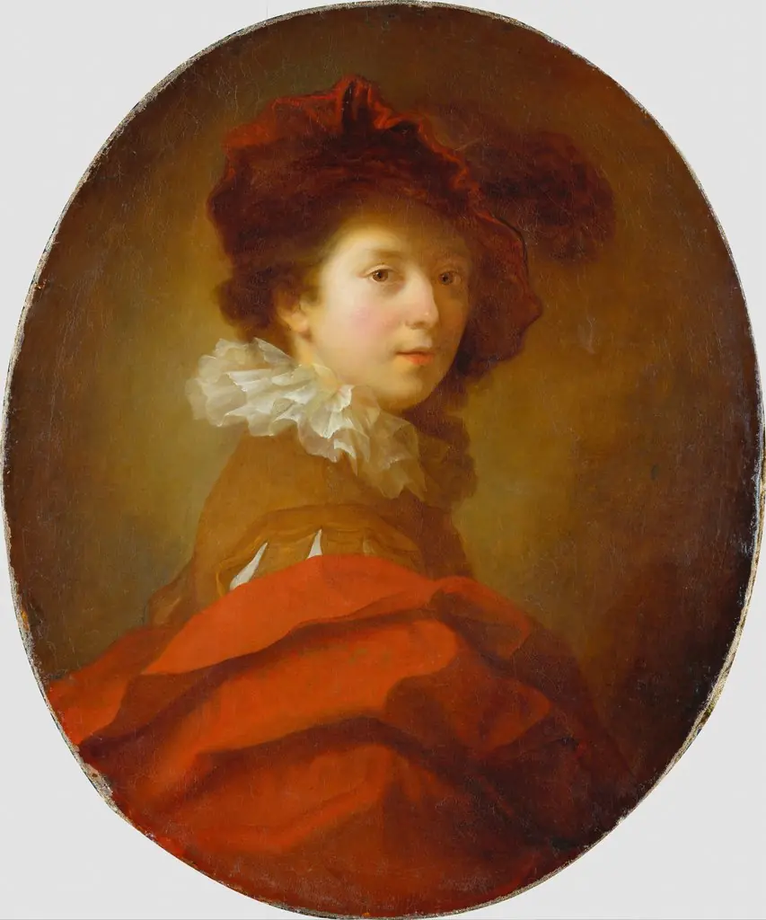 Half-length figure of a young man, by Alexis Grimou