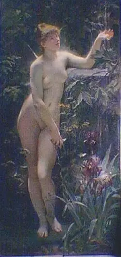 Psiquis en la fuente, by Alexis-Joseph Mazerolle