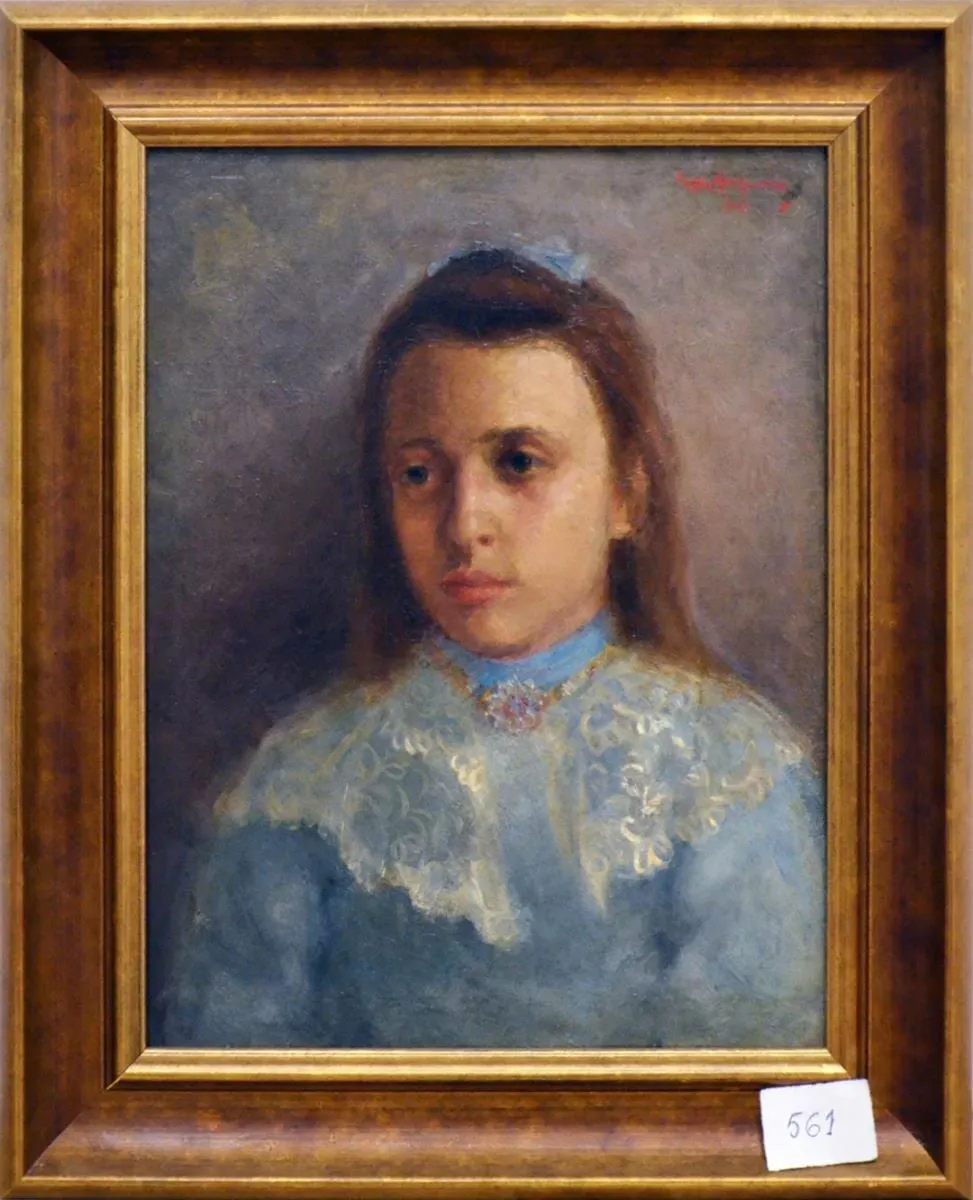 Nina Macedonski, by Alexis Macedonski, unspecified, 1903