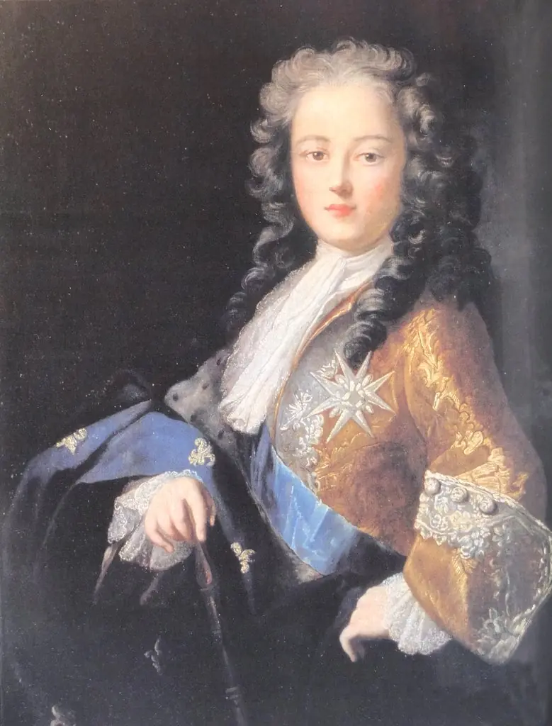 Portrait de Louis XV, roi de France (1710-1774), représenté jeune, by Alexis Simon Belle