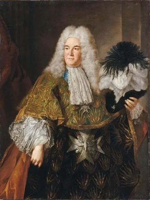 Portrait of Antoine Crozat (Marquis du Chatel), by Alexis Simon Belle