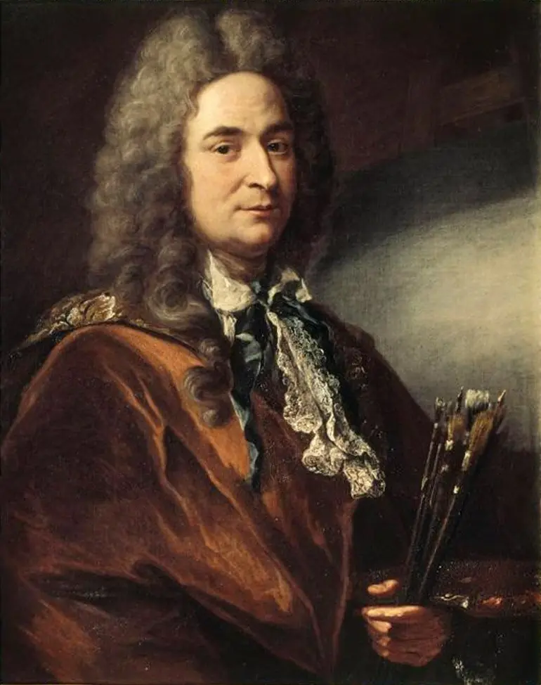 Self-portrait, by Alexis Simon Belle