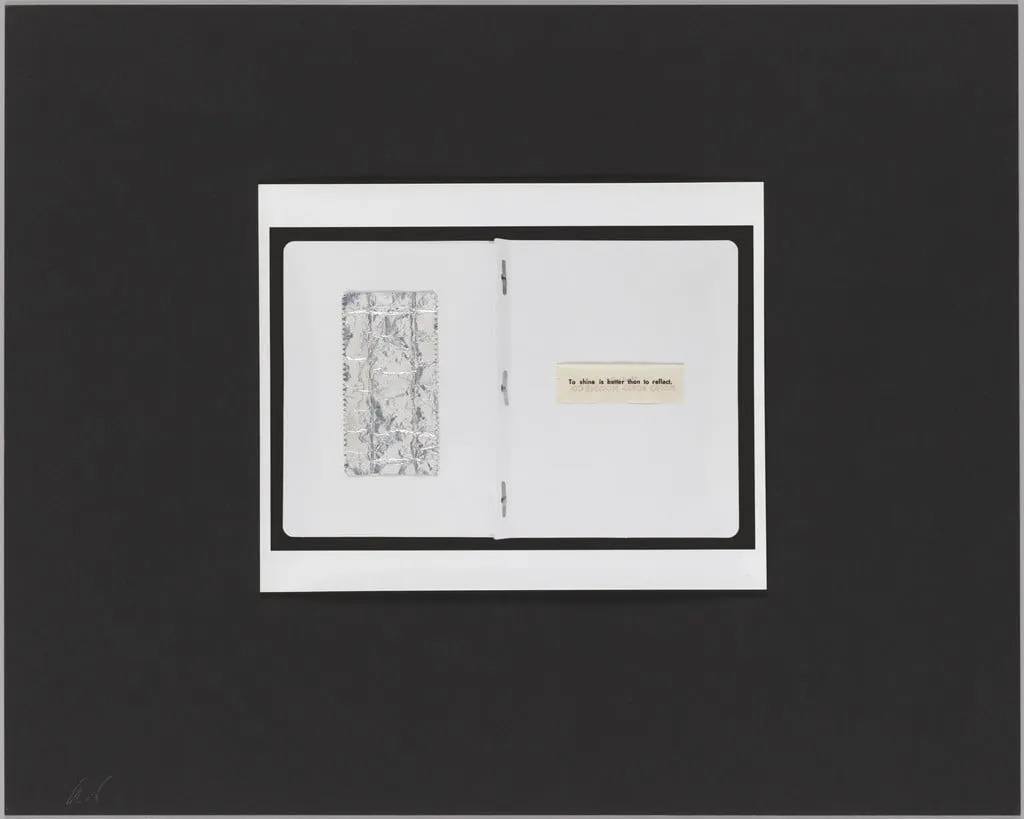 Untitled, by Alexis Smith, silver, 1974